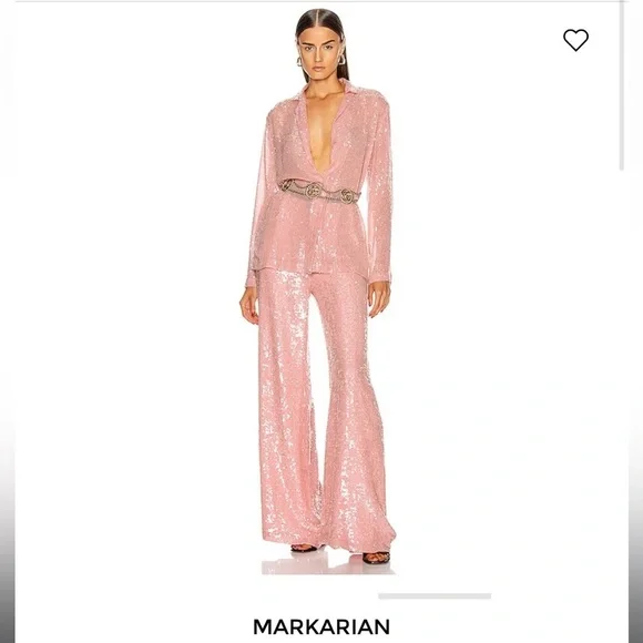 Markarian Chloris Sequin Pants Size 0/XS - Picture 6 of 9